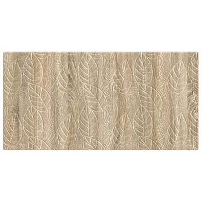 vidaXL Wall-Mounted Headboard DELFT Sonoma Oak Engineered Wood