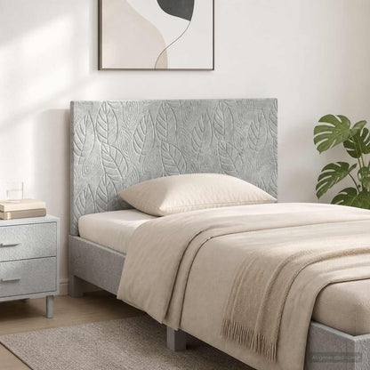 vidaXL Wall-Mounted Headboard DELFT Concrete Grey Engineered Wood