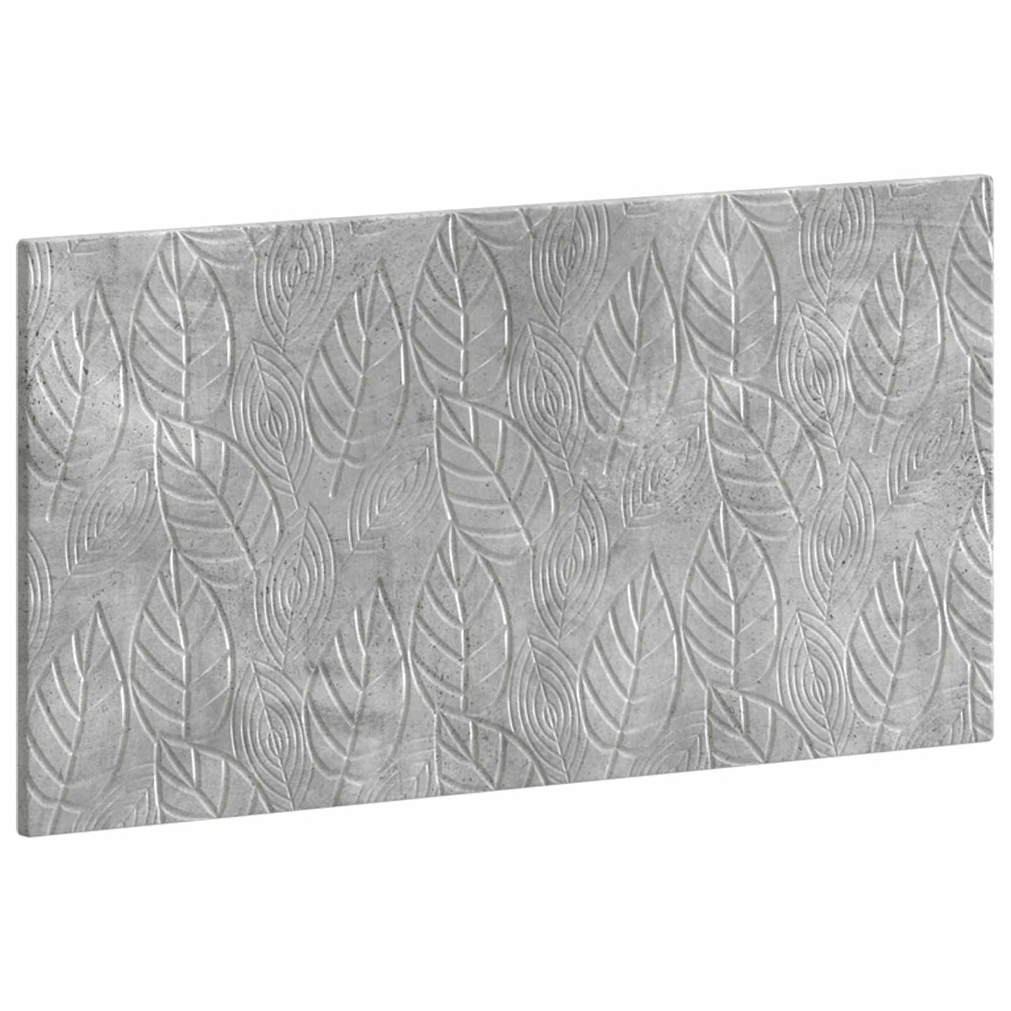 vidaXL Wall-Mounted Headboard DELFT Concrete Grey Engineered Wood