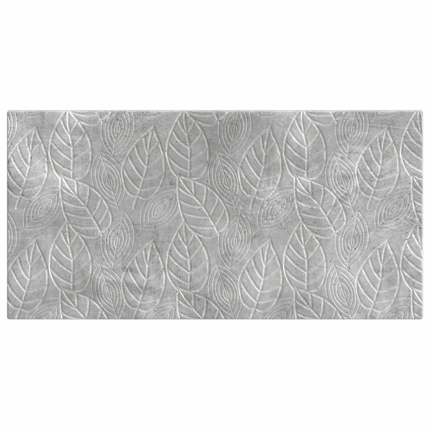 vidaXL Wall-Mounted Headboard DELFT Concrete Grey Engineered Wood