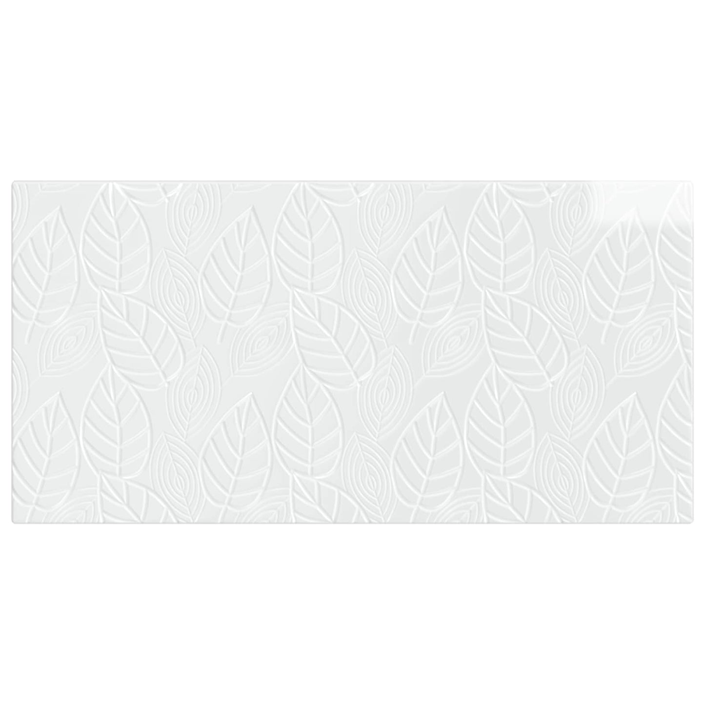 vidaXL Wall-Mounted Headboard DELFT High Gloss White Engineered Wood