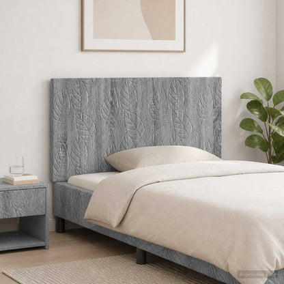 vidaXL Wall-Mounted Headboard DELFT Grey Sonoma Engineered Wood