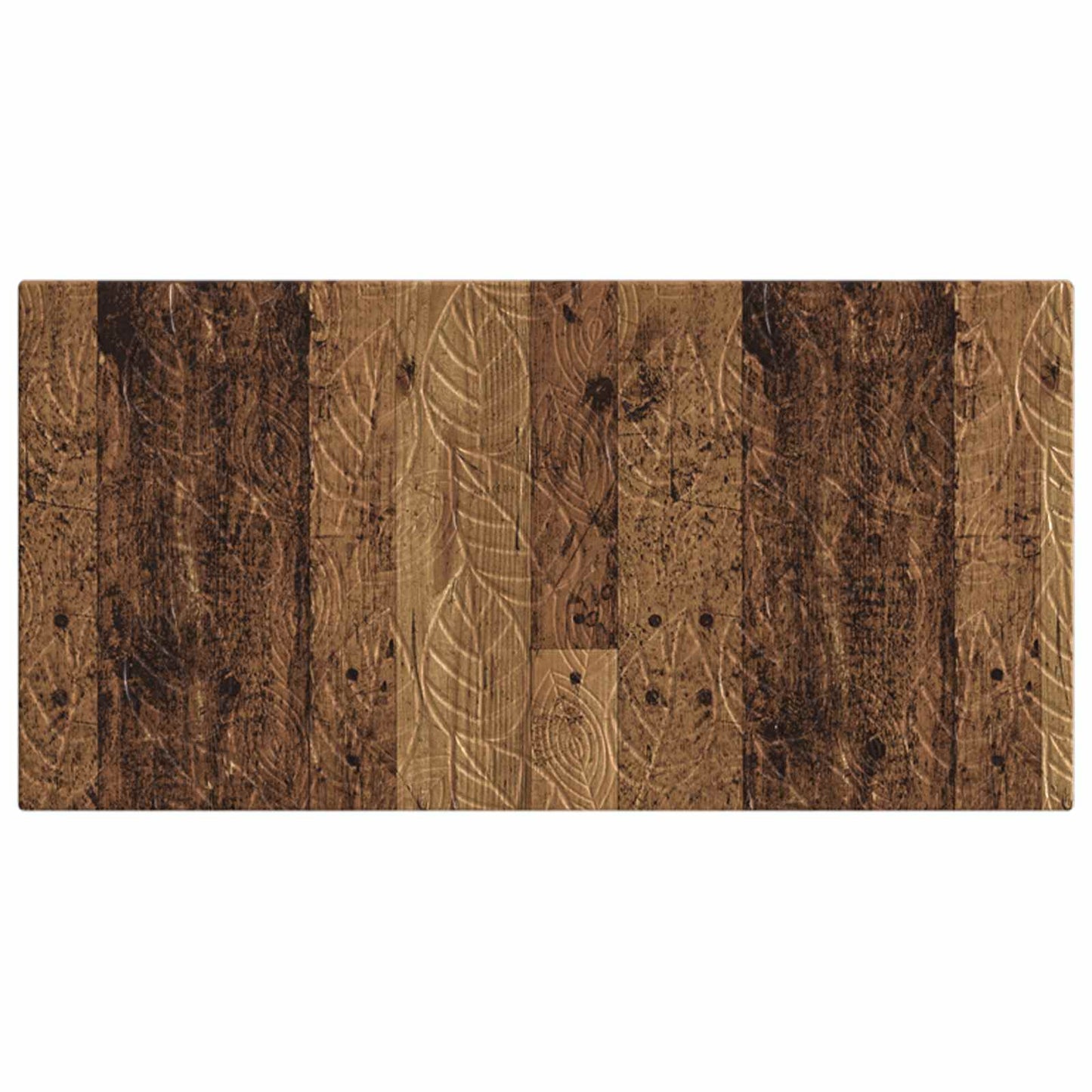 vidaXL Wall-Mounted Headboard DELFT Old Wood Engineered Wood