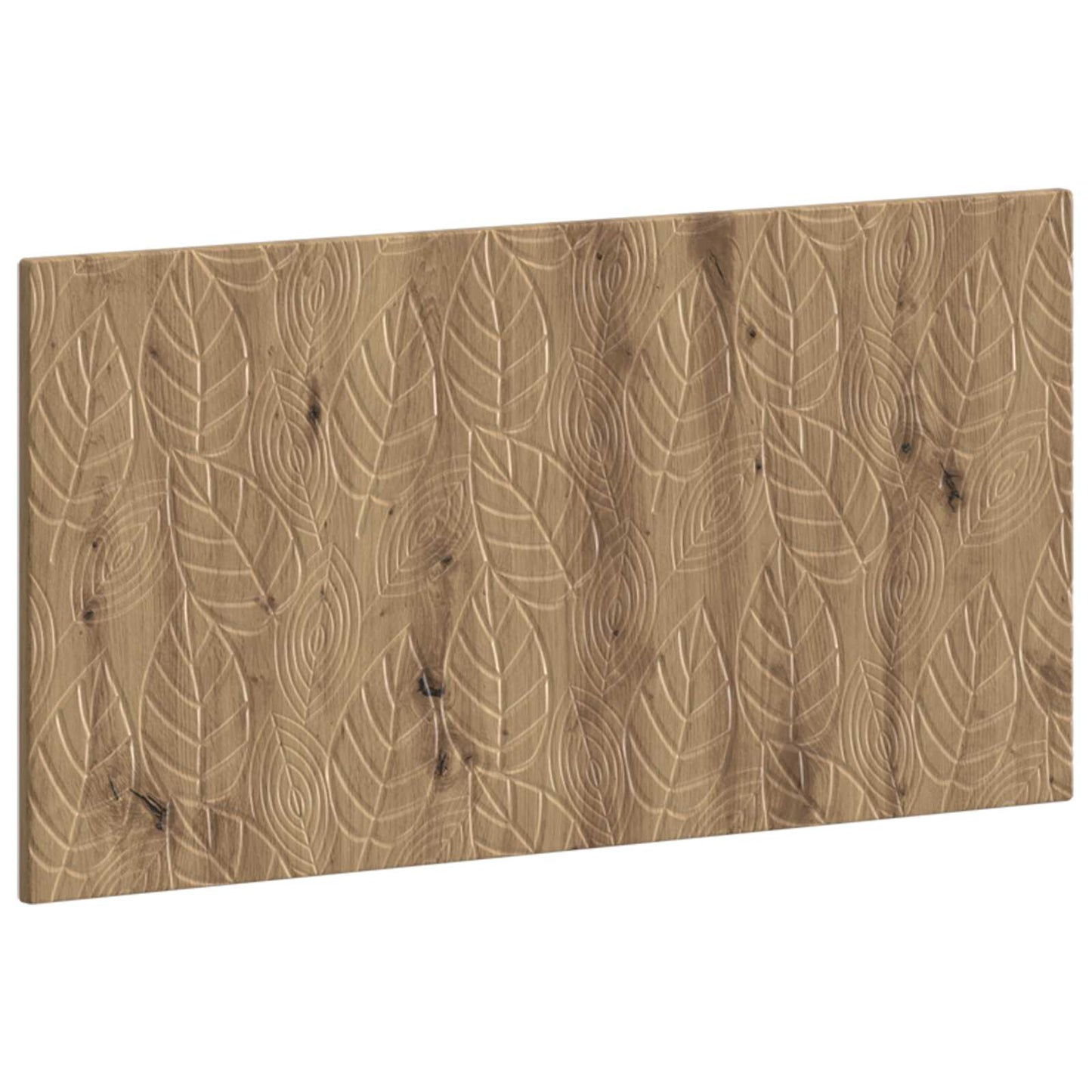 vidaXL Wall-Mounted Headboard DELFT Artisan Oak Engineered Wood