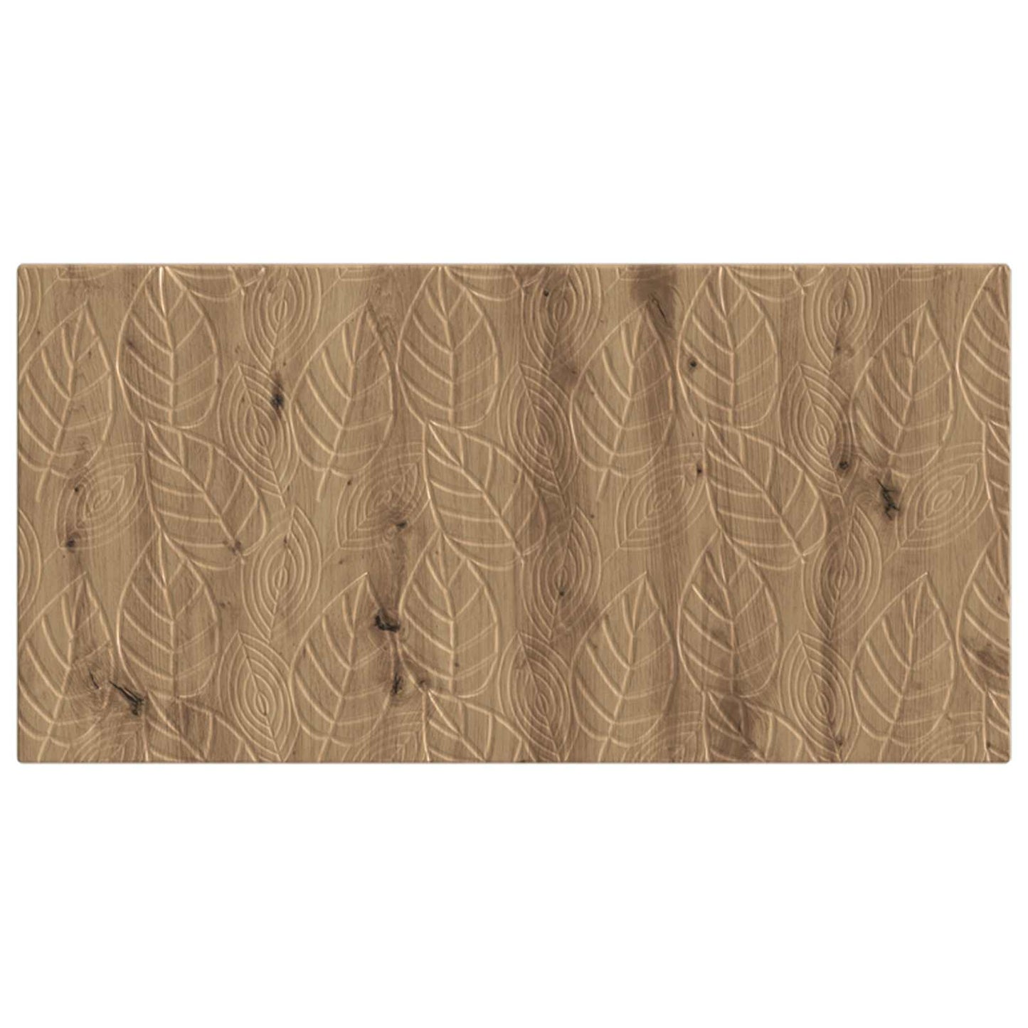 vidaXL Wall-Mounted Headboard DELFT Artisan Oak Engineered Wood