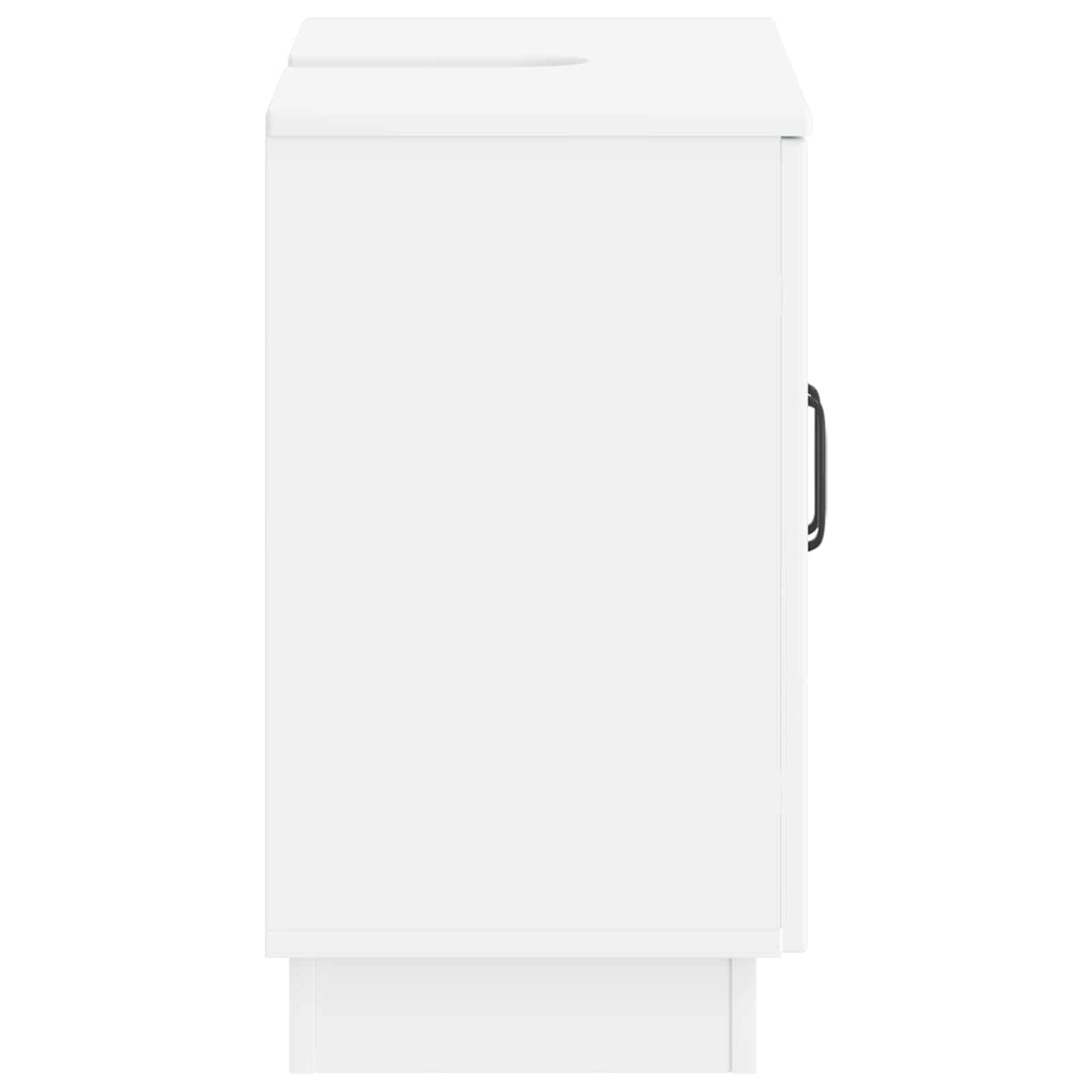 vidaXL Bathroom Sink Cabinet HOORN White 59.5 x 31.5x 56 cm