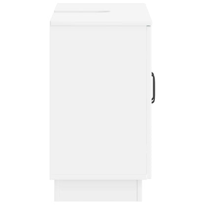 vidaXL Bathroom Sink Cabinet HOORN White 59.5 x 31.5x 56 cm
