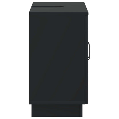 vidaXL Bathroom Sink Cabinet HOORN Black 59.5 x 31.5x 56 cm