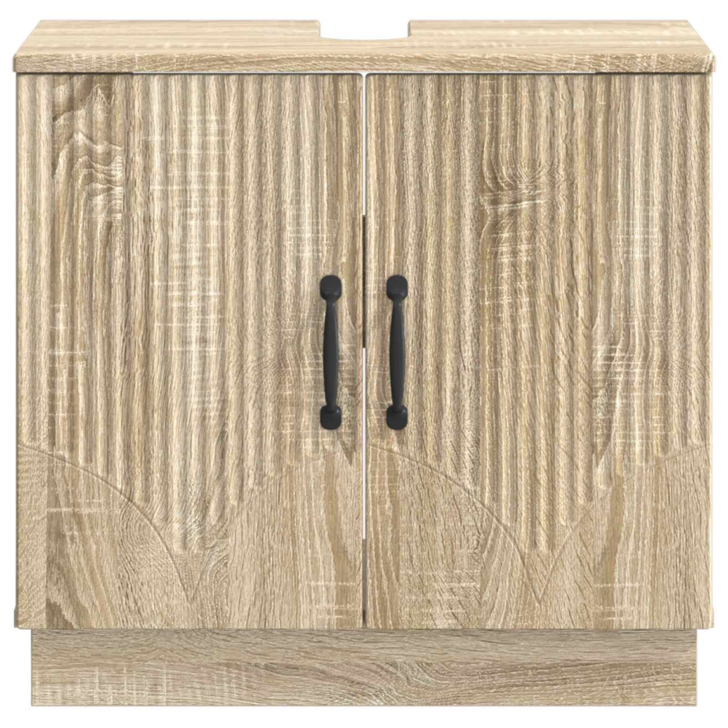 vidaXL Bathroom Sink Cabinet HOORN Sonoma Oak 59.5 x 31.5x 56 cm