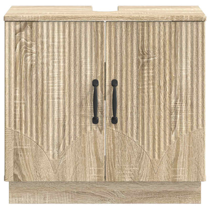 vidaXL Bathroom Sink Cabinet HOORN Sonoma Oak 59.5 x 31.5x 56 cm