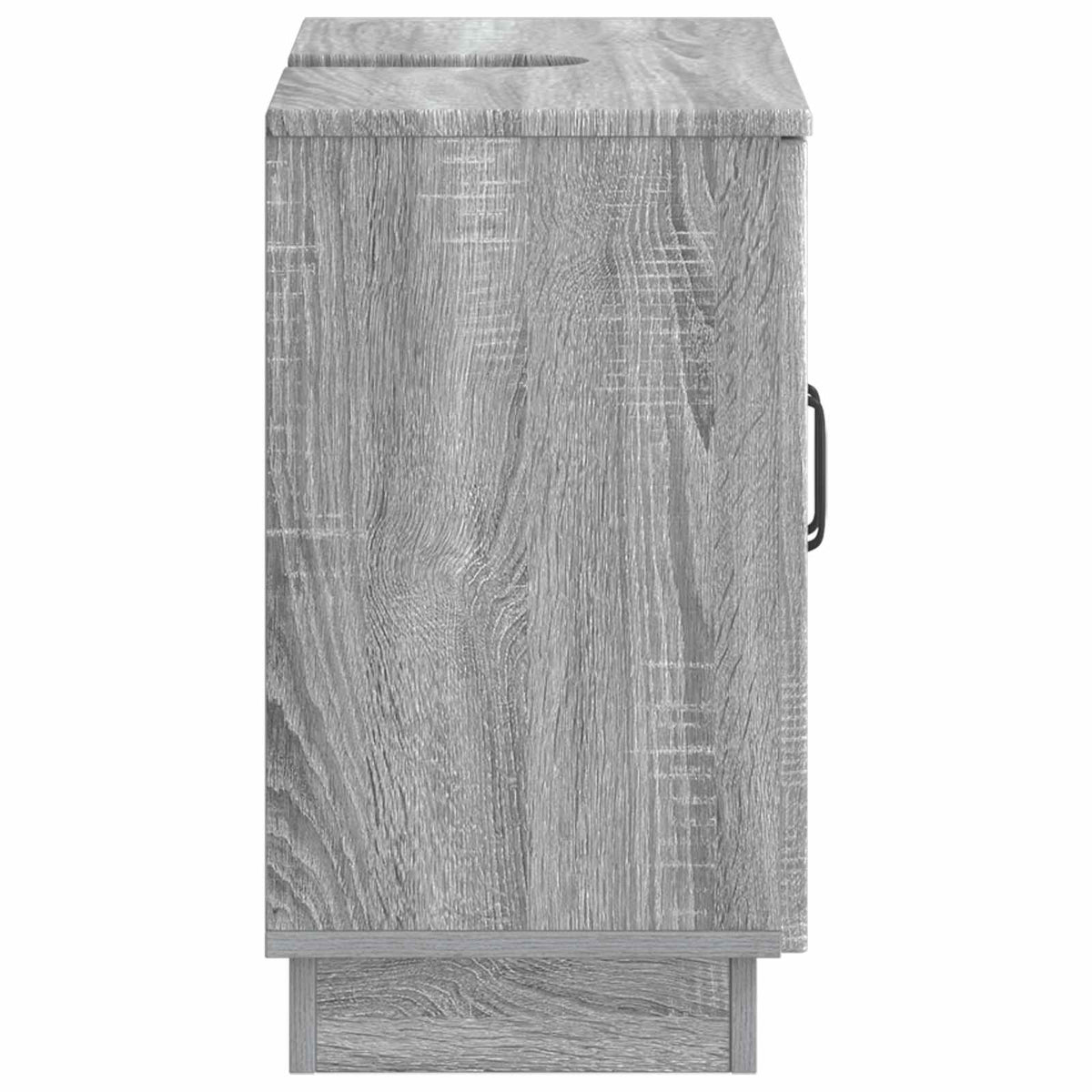 vidaXL Bathroom Sink Cabinet HOORN Grey Sonoma 59.5 x 31.5x 56 cm