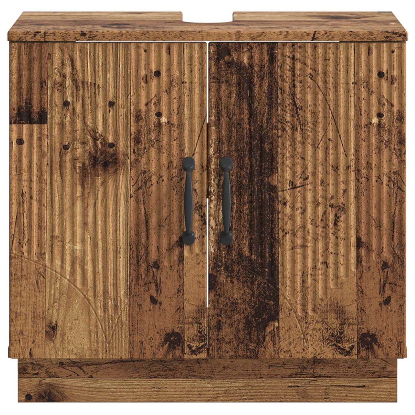 vidaXL Bathroom Sink Cabinet HOORN Old Wood 59.5 x 31.5x 56 cm