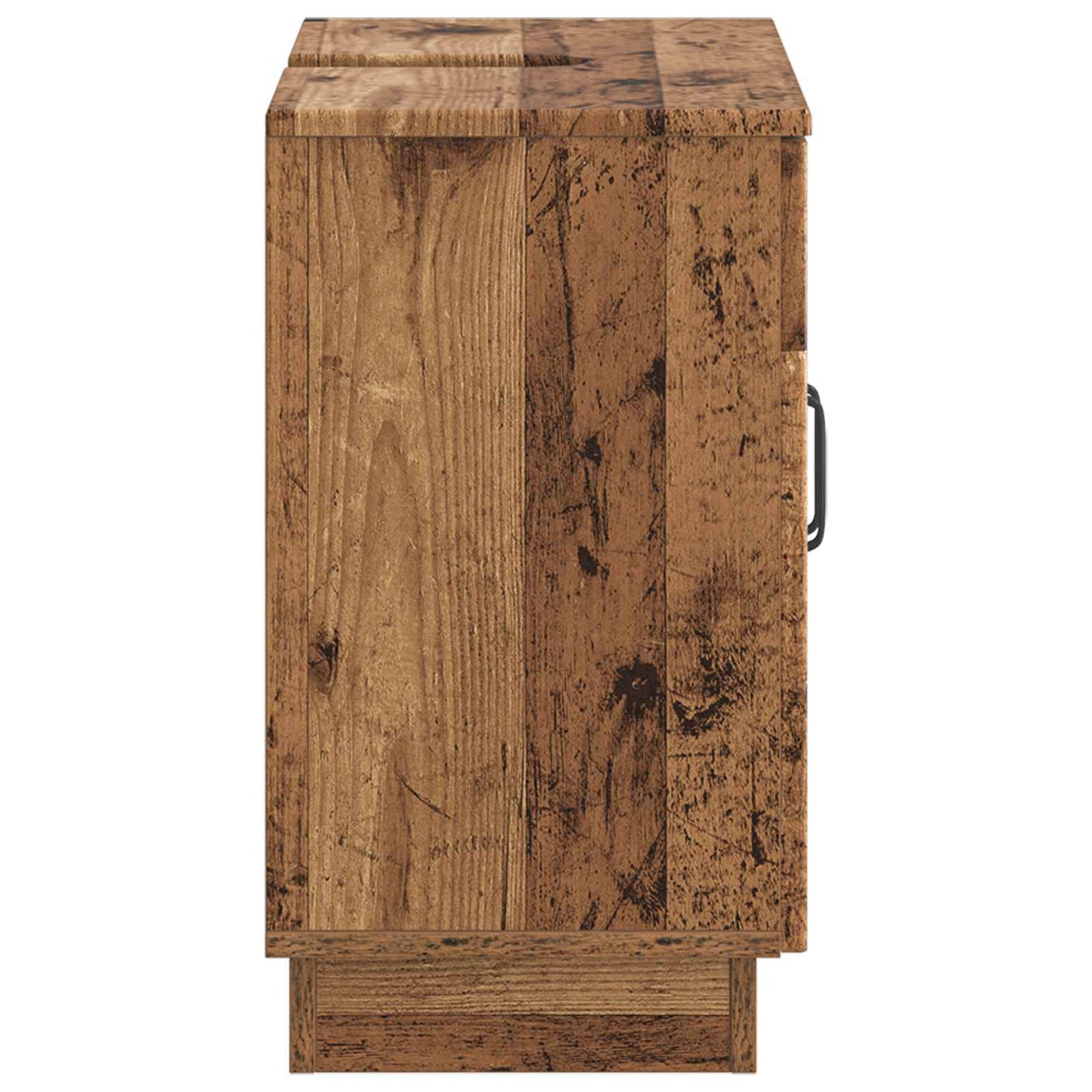 vidaXL Bathroom Sink Cabinet HOORN Old Wood 59.5 x 31.5x 56 cm