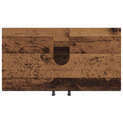 vidaXL Bathroom Sink Cabinet HOORN Old Wood 59.5 x 31.5x 56 cm