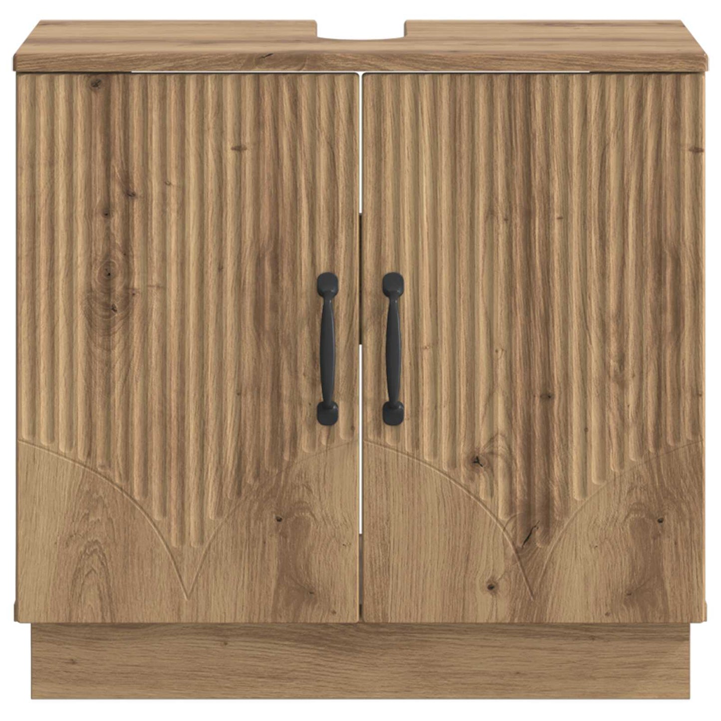 vidaXL Bathroom Sink Cabinet HOORN Artisan Oak 59.5 x 31.5x 56 cm