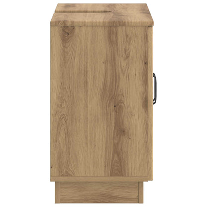 vidaXL Bathroom Sink Cabinet HOORN Artisan Oak 59.5 x 31.5x 56 cm
