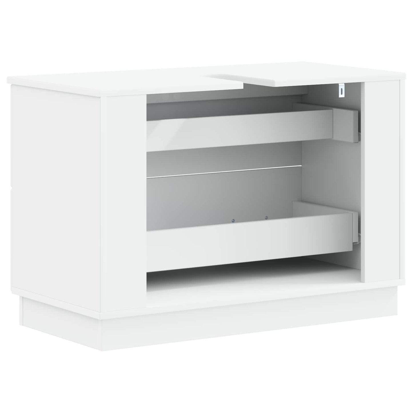 vidaXL Bathroom Sink Cabinet HOORN White 82 x 41x 56 cm