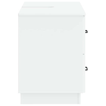 vidaXL Bathroom Sink Cabinet HOORN White 82 x 41x 56 cm