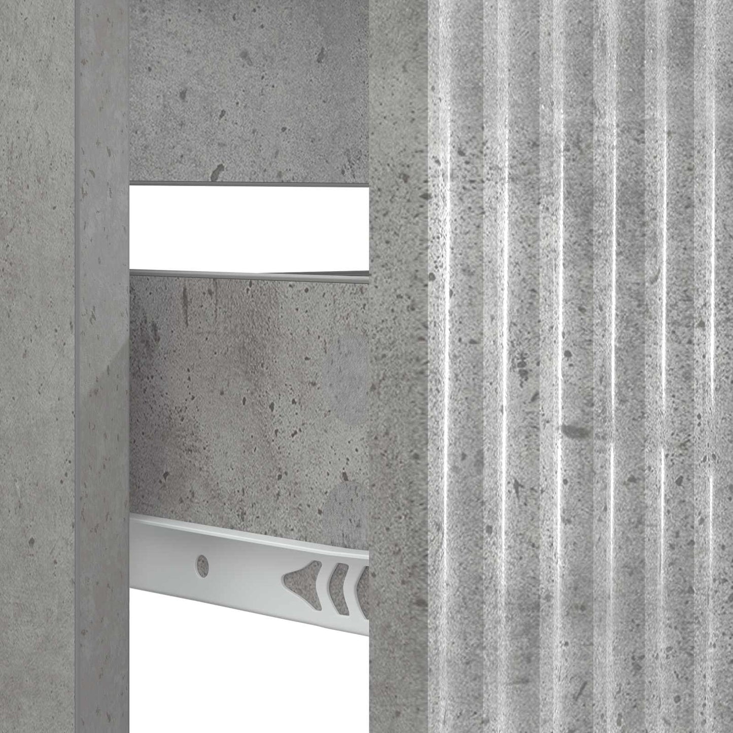 vidaXL Bathroom Sink Cabinet HOORN Concrete Grey 82 x 41x 56 cm