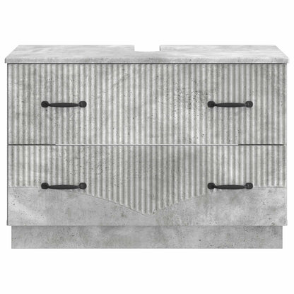 vidaXL Bathroom Sink Cabinet HOORN Concrete Grey 82 x 41x 56 cm