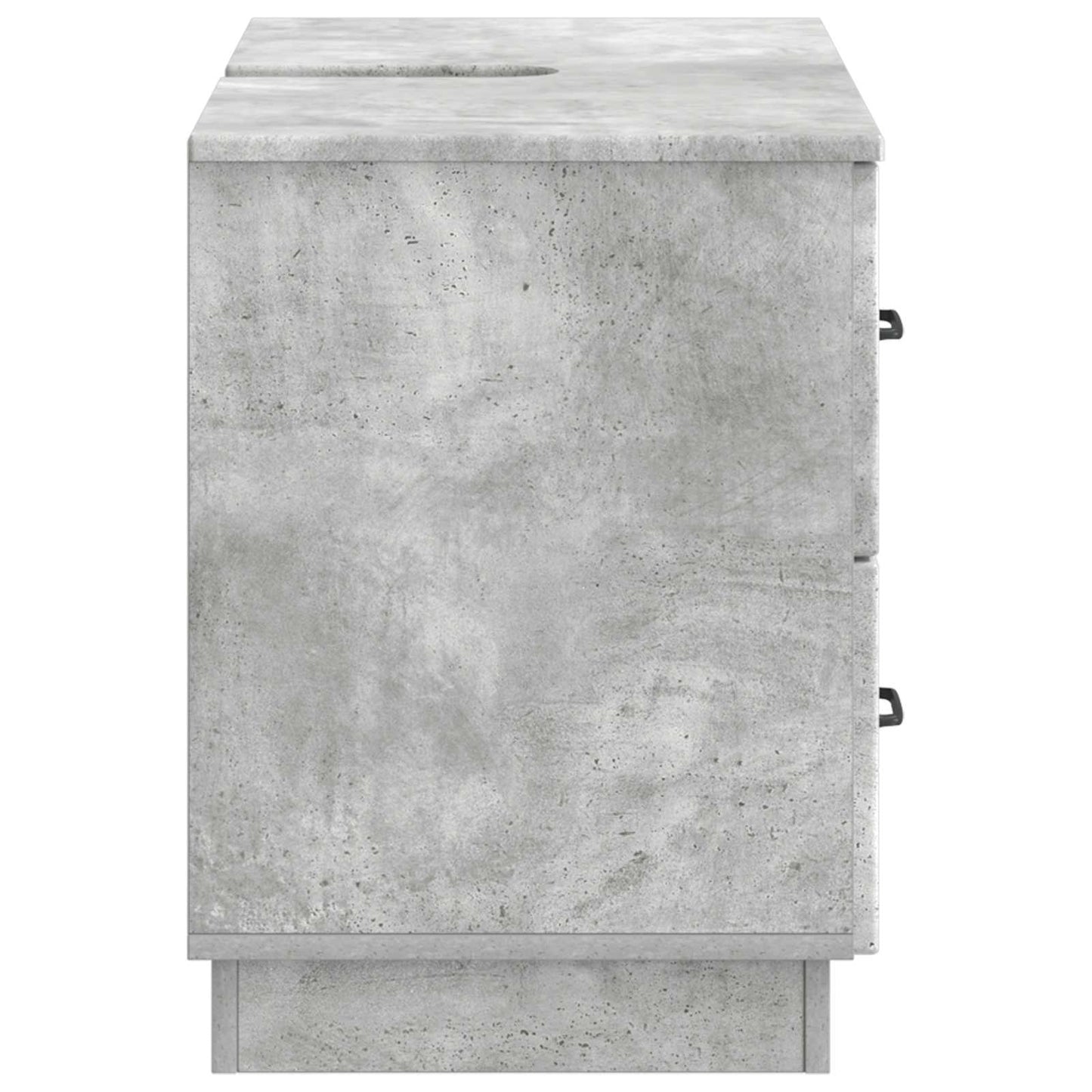 vidaXL Bathroom Sink Cabinet HOORN Concrete Grey 82 x 41x 56 cm