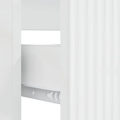 vidaXL Bathroom Sink Cabinet HOORN High Gloss White 82 x 41x 56 cm