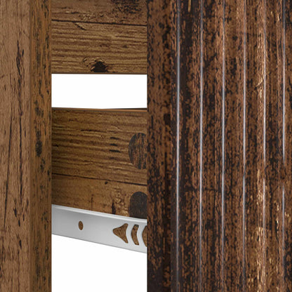 vidaXL Bathroom Sink Cabinet HOORN Old Wood 82 x 41x 56 cm