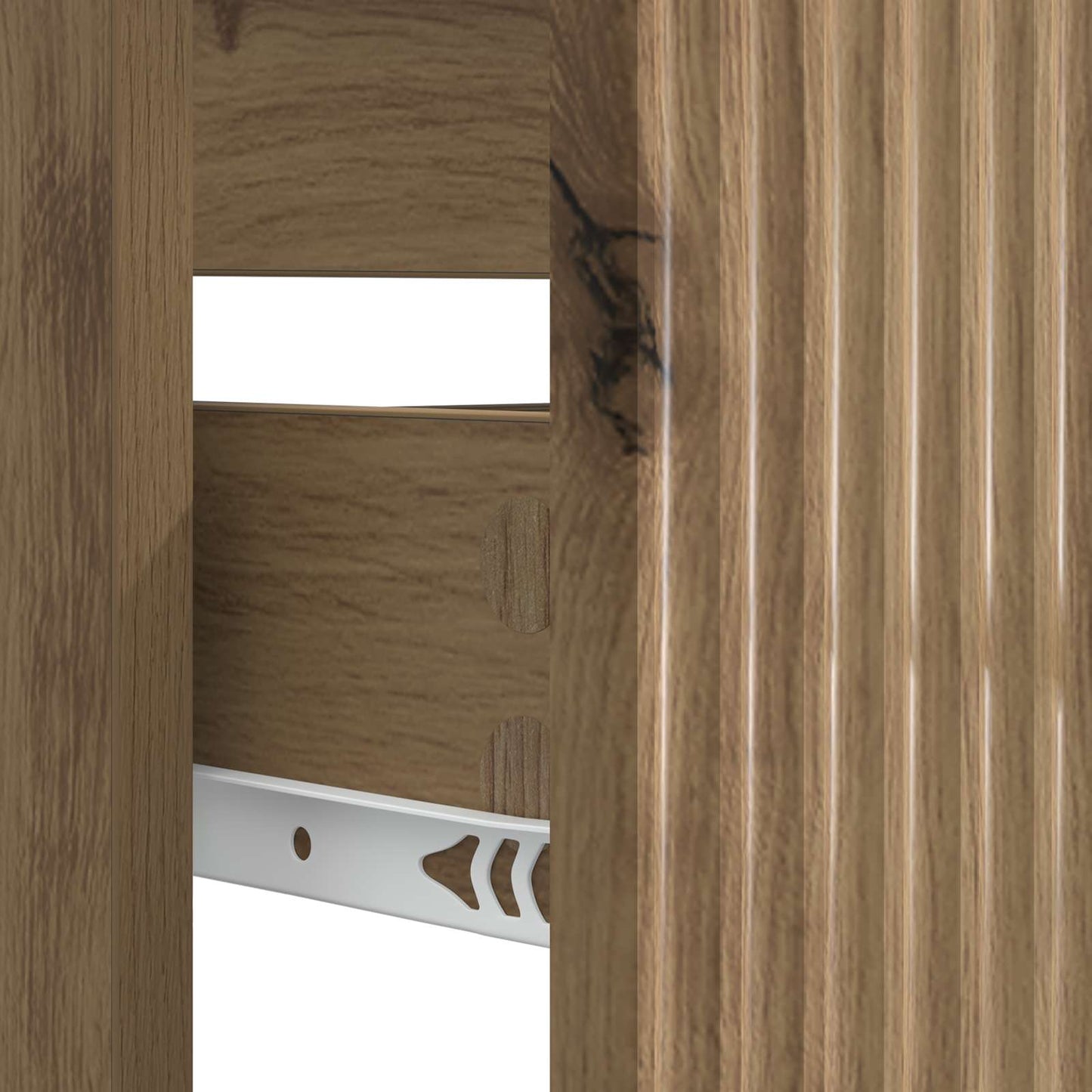 vidaXL Bathroom Sink Cabinet HOORN Artisan Oak 82 x 41x 56 cm