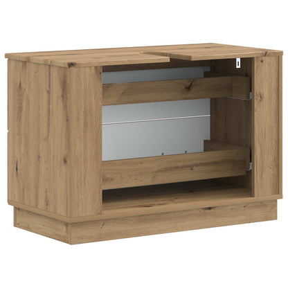 vidaXL Bathroom Sink Cabinet HOORN Artisan Oak 82 x 41x 56 cm