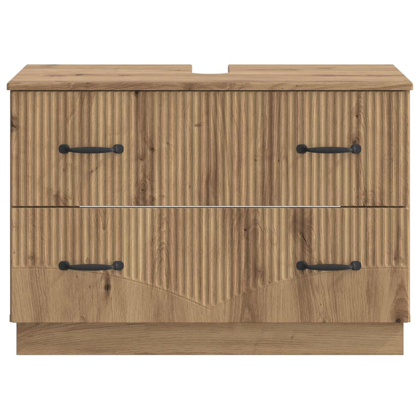 vidaXL Bathroom Sink Cabinet HOORN Artisan Oak 82 x 41x 56 cm