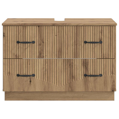 vidaXL Bathroom Sink Cabinet HOORN Artisan Oak 82 x 41x 56 cm
