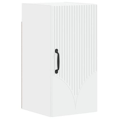 vidaXL Bathroom Wall Cabinet HOORN White 30 x 31 x 59 cm