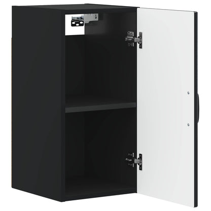 vidaXL Bathroom Wall Cabinet HOORN Black 30 x 31 x 59 cm