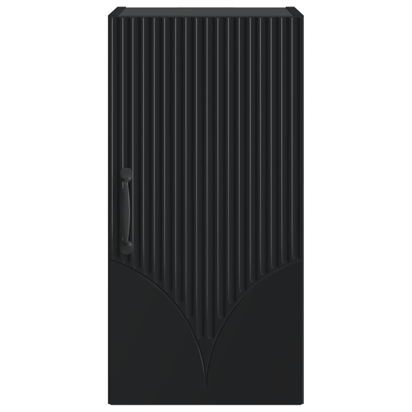 vidaXL Bathroom Wall Cabinet HOORN Black 30 x 31 x 59 cm