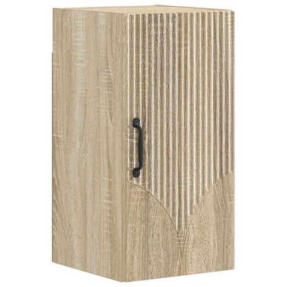 vidaXL Bathroom Wall Cabinet HOORN Sonoma Oak 30 x 31 x 59 cm
