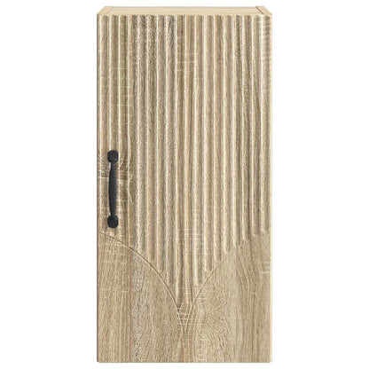 vidaXL Bathroom Wall Cabinet HOORN Sonoma Oak 30 x 31 x 59 cm