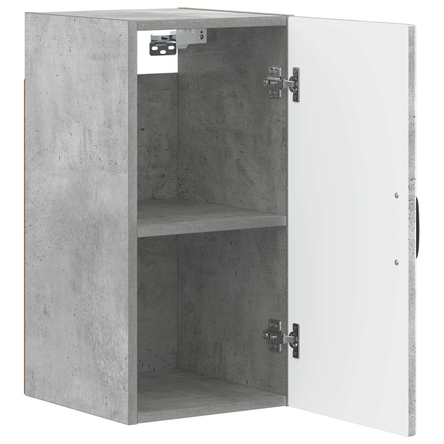 vidaXL Bathroom Wall Cabinet HOORN Concrete Grey 30 x 31 x 59 cm