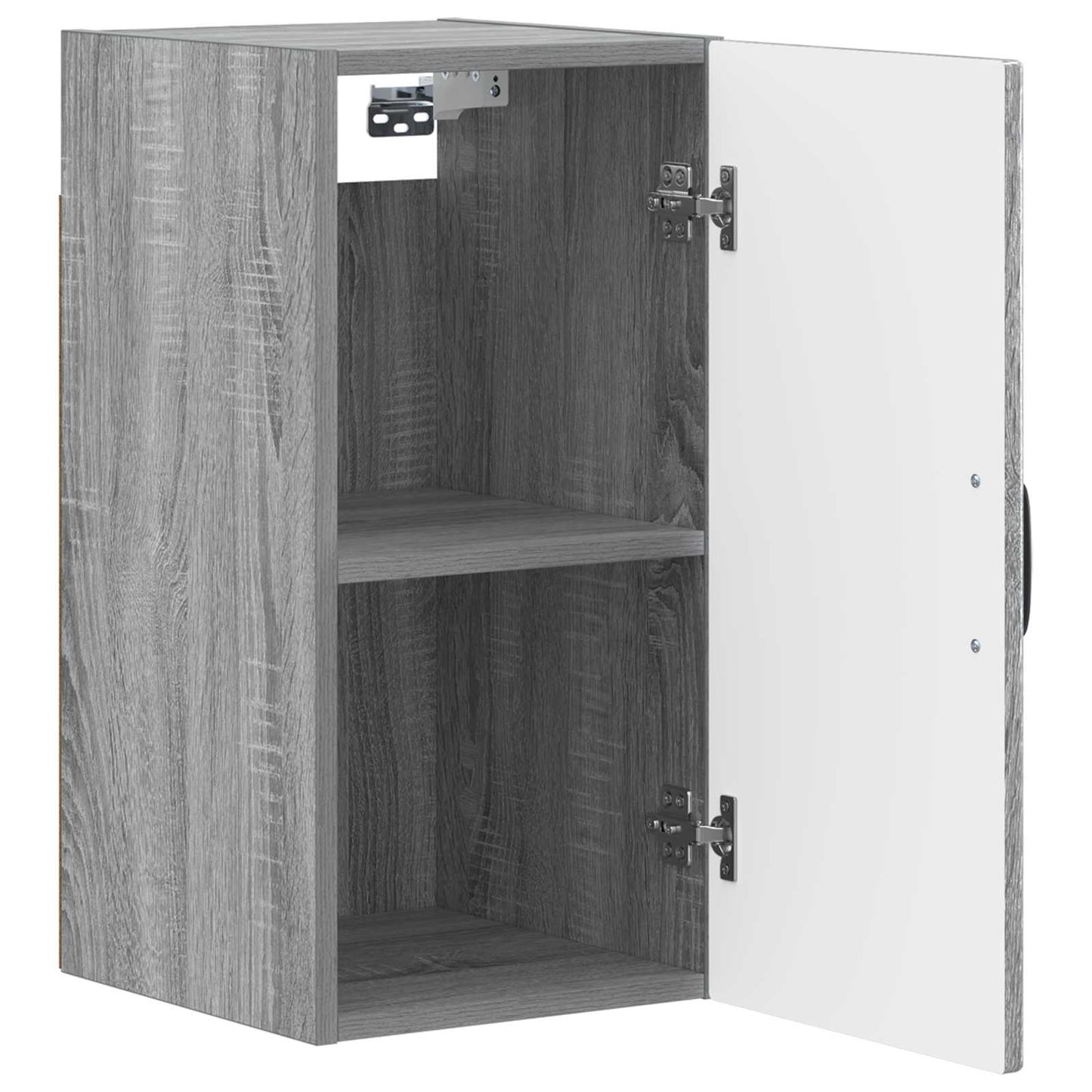 vidaXL Bathroom Wall Cabinet HOORN Grey Sonoma 30 x 31 x 59 cm