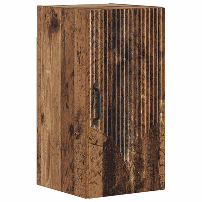 vidaXL Bathroom Wall Cabinet HOORN Old Wood 30 x 31 x 59 cm
