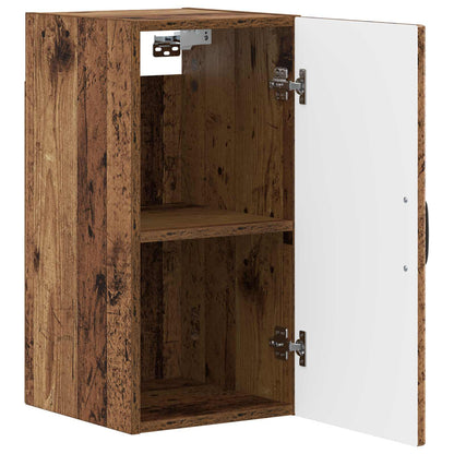 vidaXL Bathroom Wall Cabinet HOORN Old Wood 30 x 31 x 59 cm