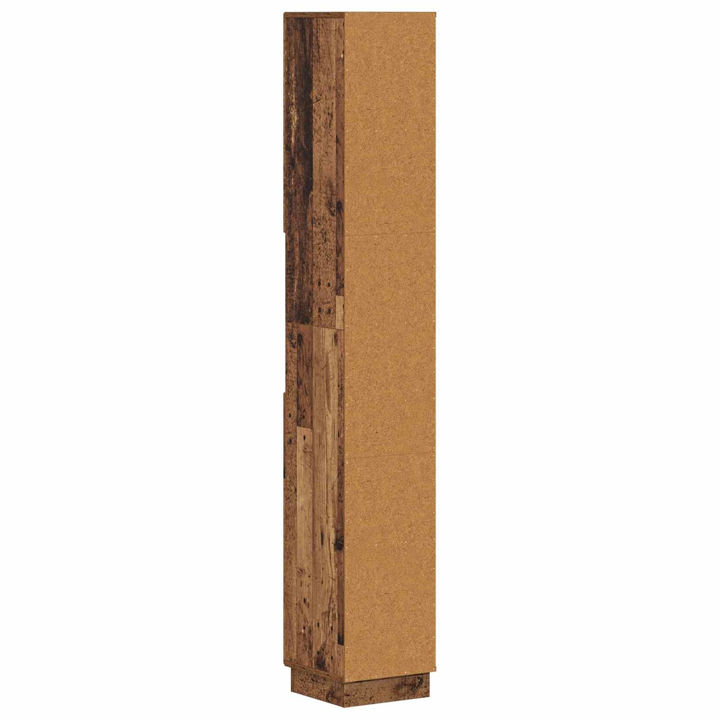 vidaXL Bathroom Cabinet with Open Shelf HOORN Old Wood