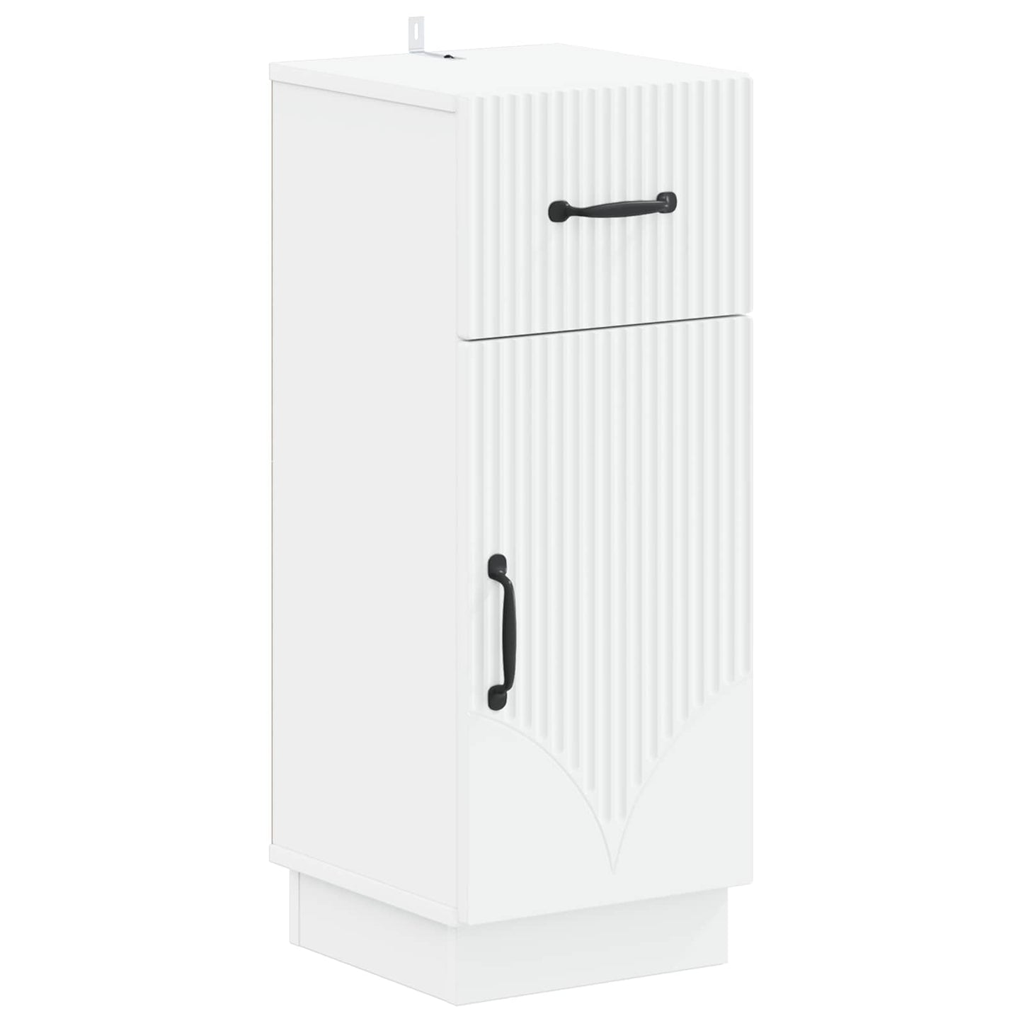 vidaXL Bathroom Storage Cainet HOORN White 30 x 31 x 77 cm