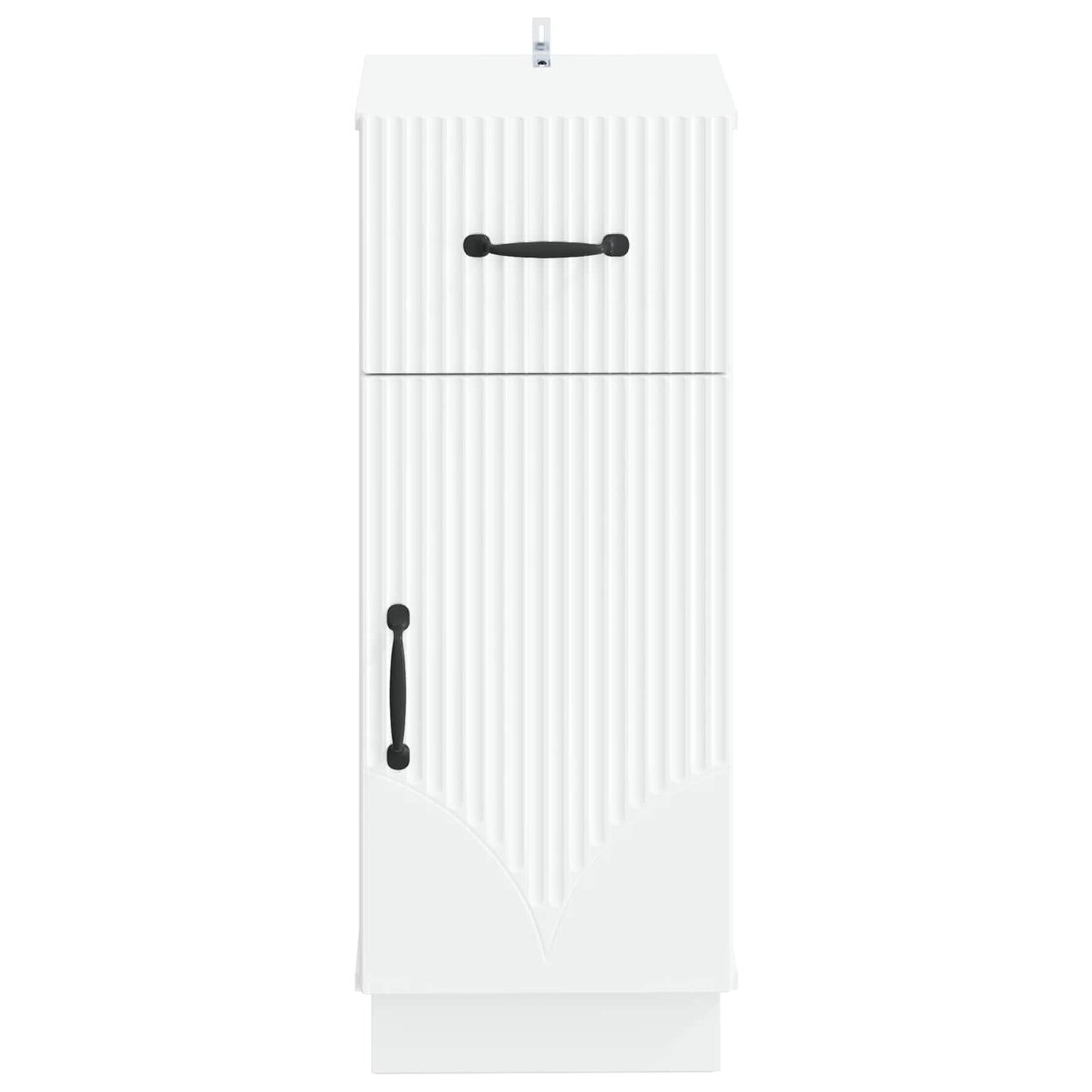 vidaXL Bathroom Storage Cainet HOORN White 30 x 31 x 77 cm