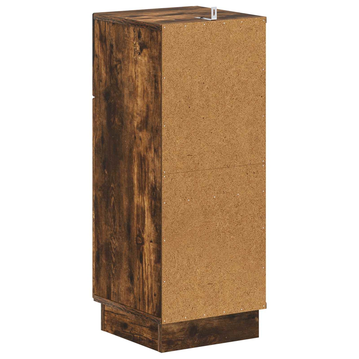 vidaXL Bathroom Storage Cainet HOORN Smoked Oak 30 x 31 x 77 cm