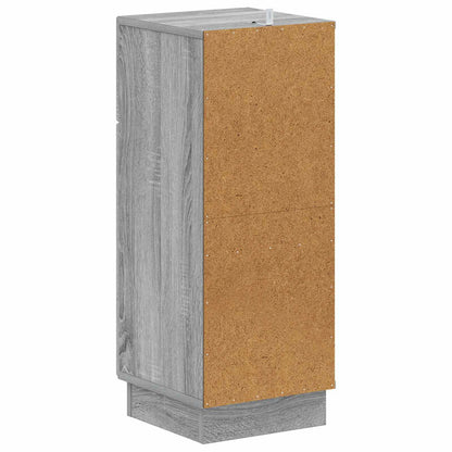vidaXL Bathroom Storage Cainet HOORN Grey Sonoma 30 x 31 x 77 cm