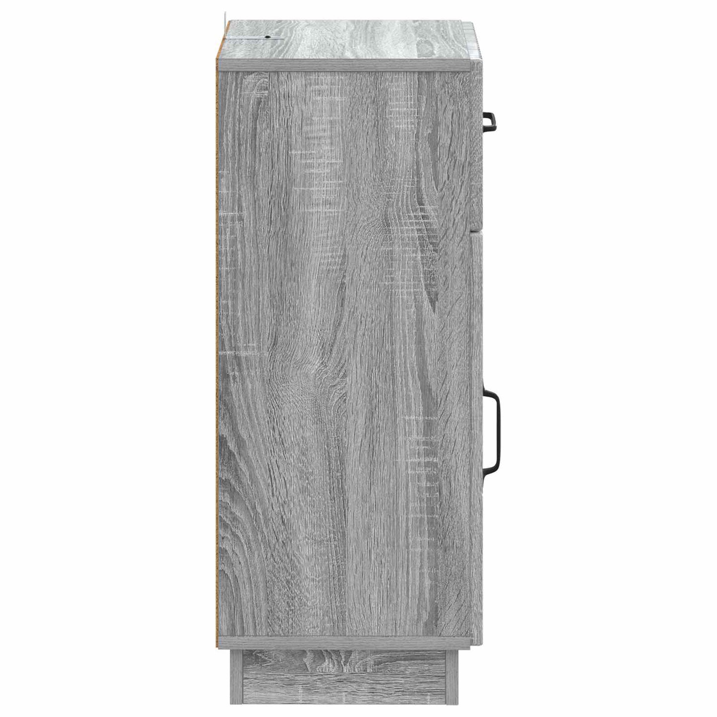 vidaXL Bathroom Storage Cainet HOORN Grey Sonoma 30 x 31 x 77 cm