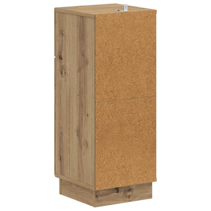 vidaXL Bathroom Storage Cainet HOORN Artisan Oak 30 x 31 x 77 cm
