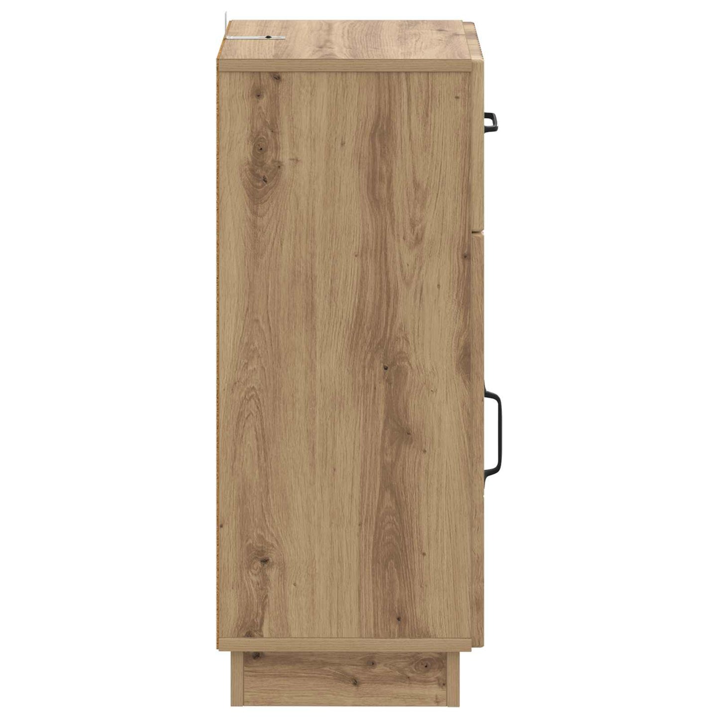 vidaXL Bathroom Storage Cainet HOORN Artisan Oak 30 x 31 x 77 cm