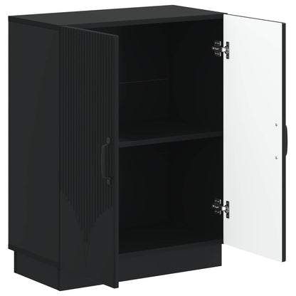vidaXL Bathroom Storage Cainet HOORN Black 59.5 x 31 x 77 cm
