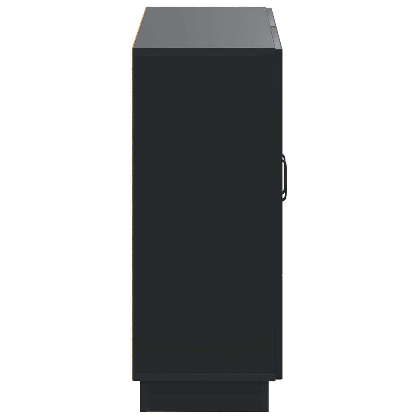 vidaXL Bathroom Storage Cainet HOORN Black 59.5 x 31 x 77 cm